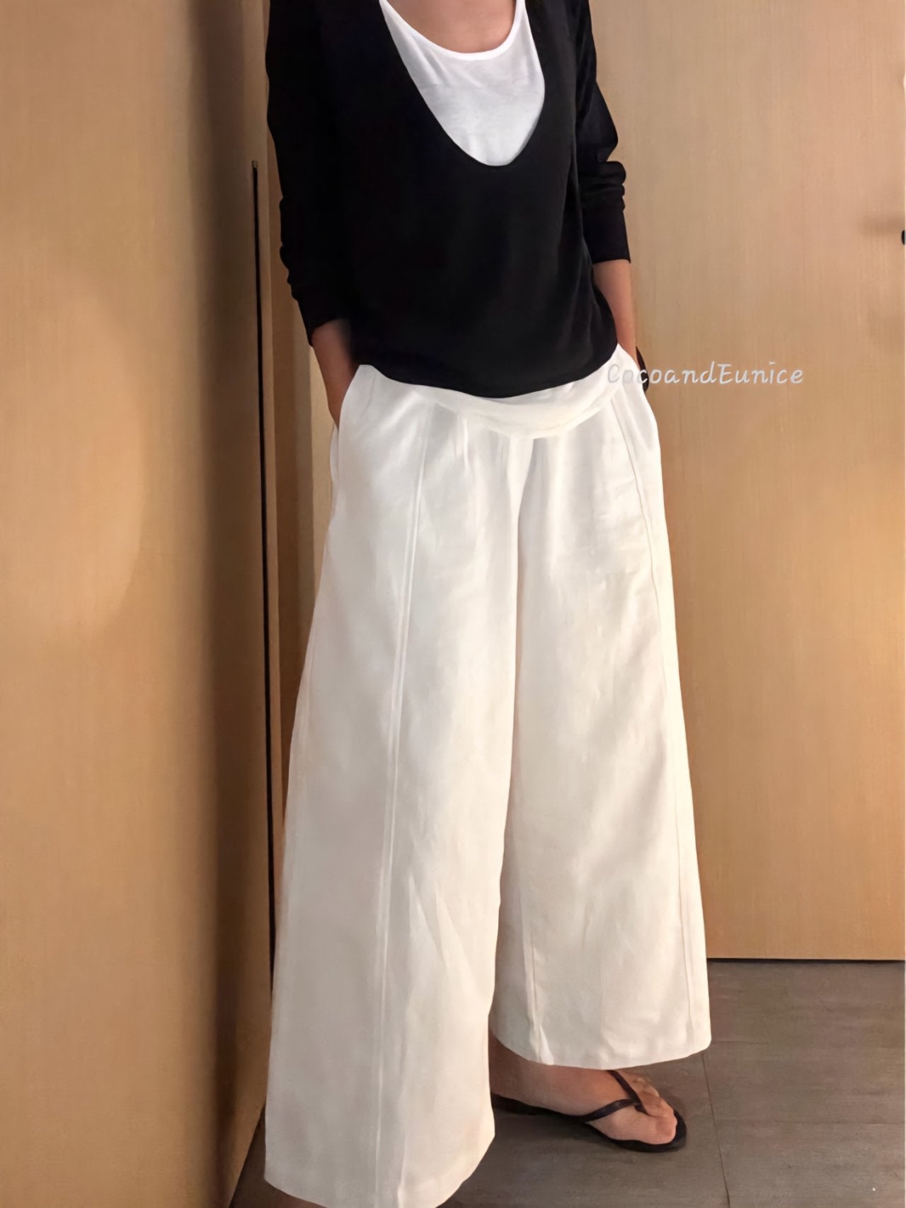 ✨️NEW ARRIVAL✨️ 🌿With Banding Wide Pants