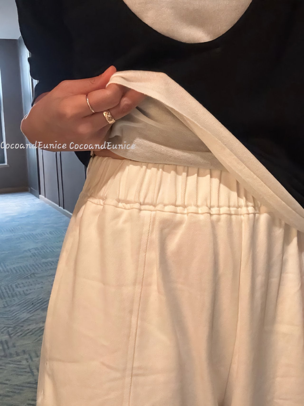 ✨️NEW ARRIVAL✨️ 🌿With Banding Wide Pants