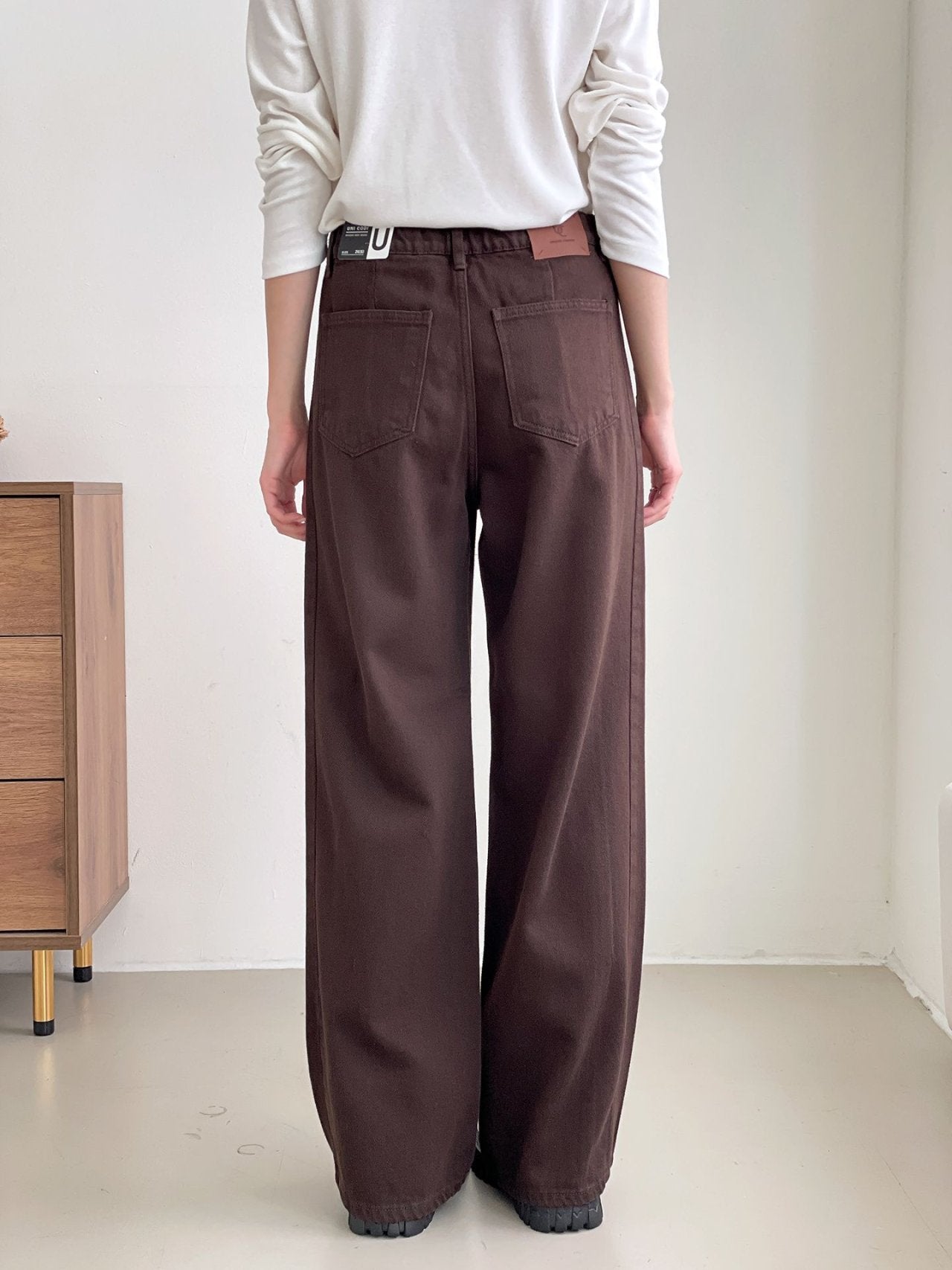 ✨️NEW ARRIVAL✨️🌿PREMIUM No.527 AUTUMN POP RING YARN SECRET BANDING WIDE PANTS