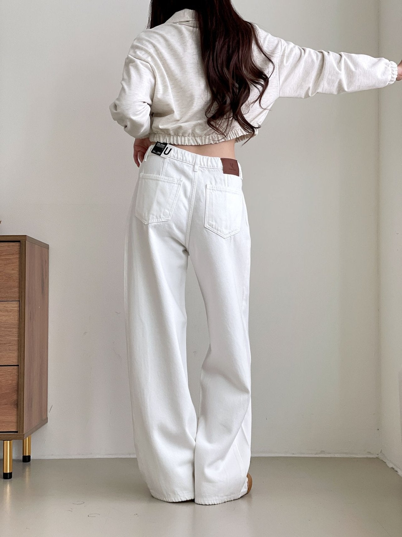 ✨️NEW ARRIVAL✨️🌿PREMIUM No.527 AUTUMN POP RING YARN SECRET BANDING WIDE PANTS