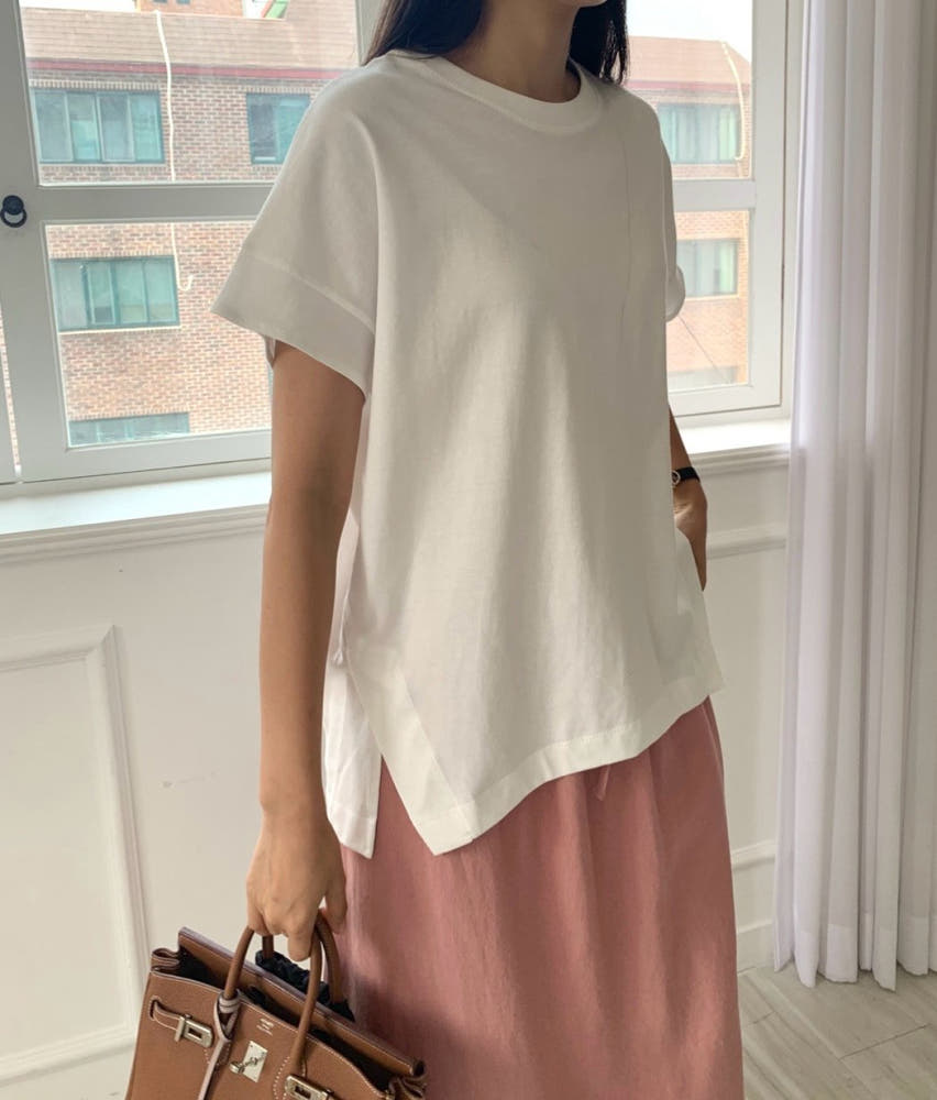 🌸NEW🌸Half-Sleeve Cool Silket T-Shirt