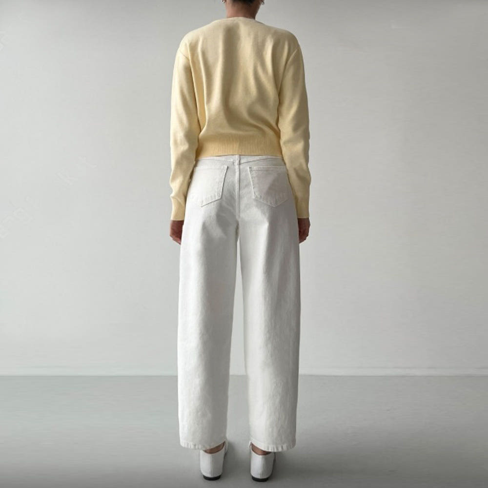 Washed Tapered Jean