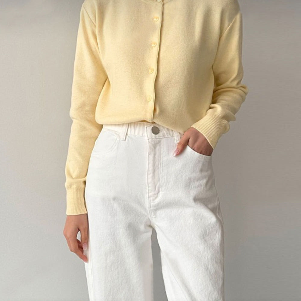 Washed Tapered Jean