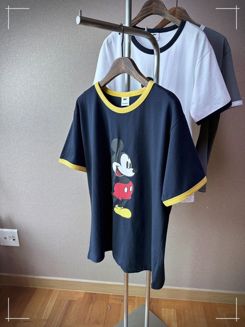 Mickey Pigment & Bio-Washed T-Shirt