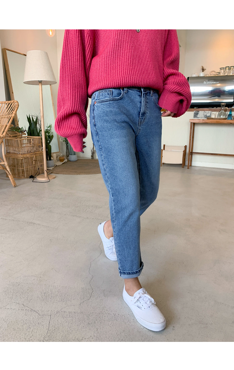 🌿710 Premium Brushed Semi Jean