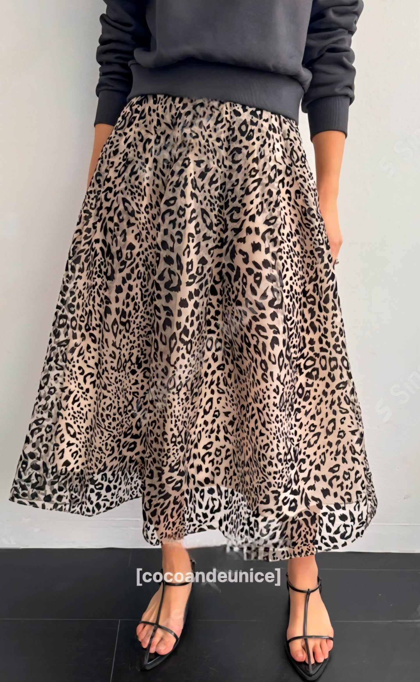 ✨️NEW ARRIVAL✨️ 🌿Unique Leopard Tulle Skirt