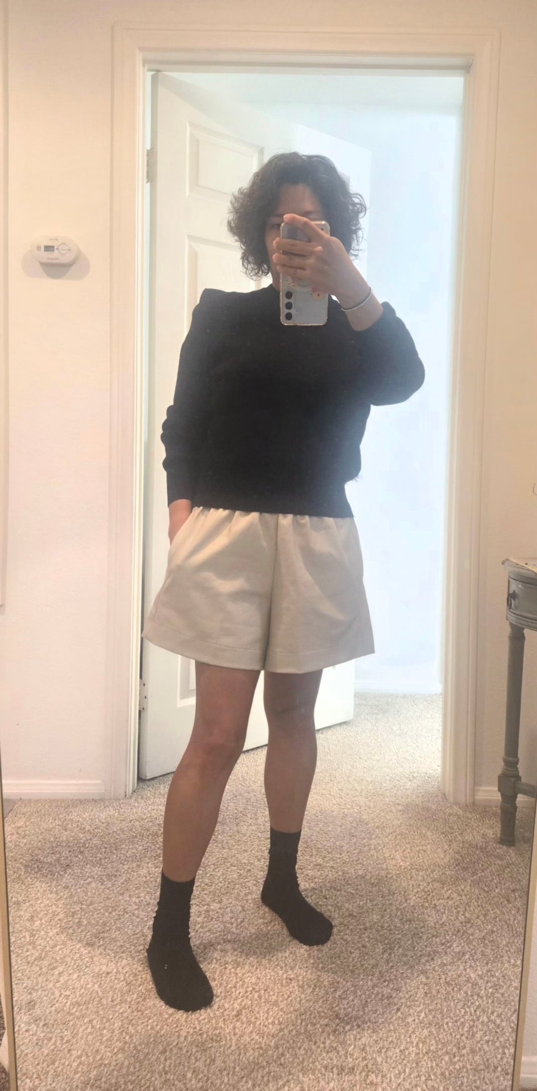 🌿Elegant shoulder up knit