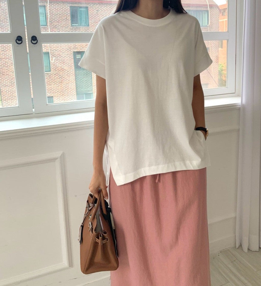 🌸NEW🌸Half-Sleeve Cool Silket T-Shirt