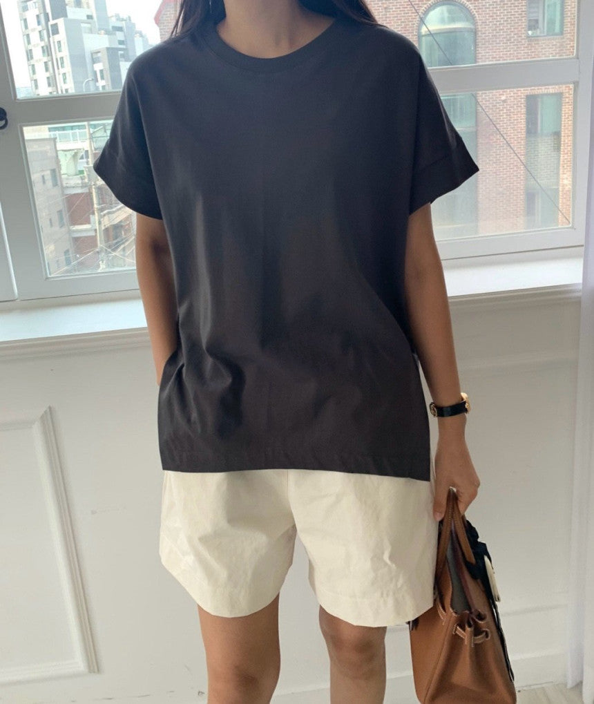 🌸NEW🌸Half-Sleeve Cool Silket T-Shirt