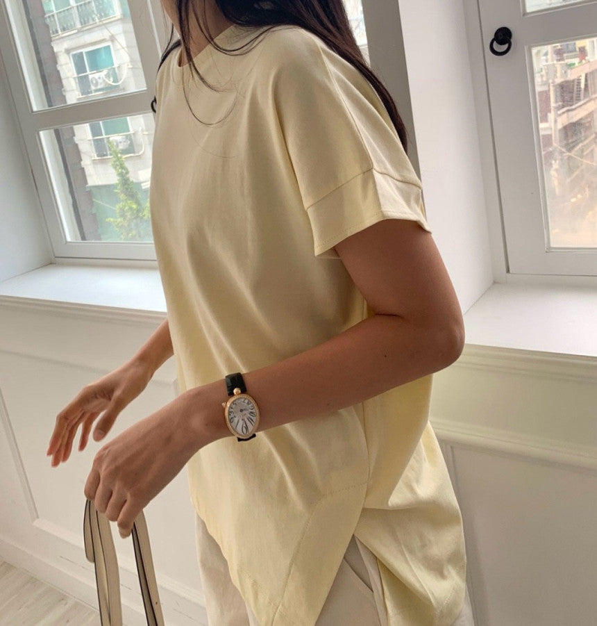 🌸NEW🌸Half-Sleeve Cool Silket T-Shirt