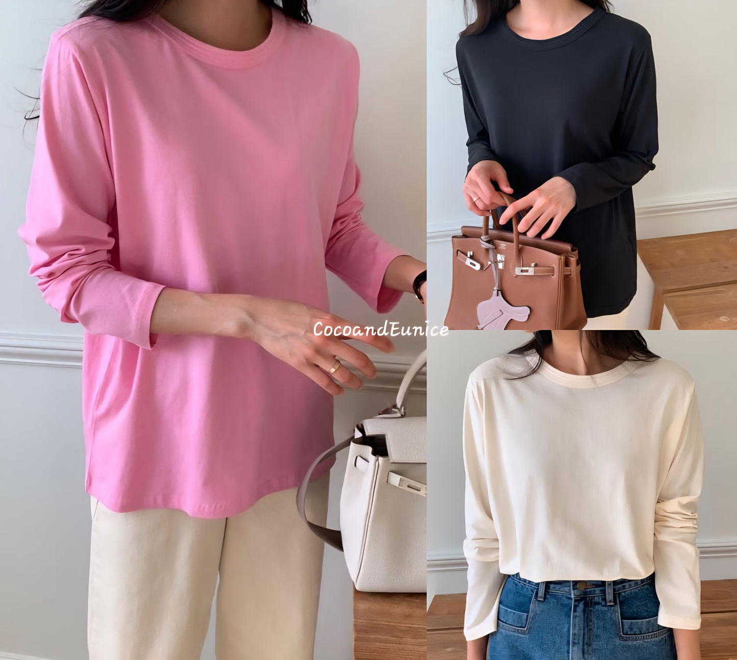 🌿 Multi-Stitch Long Sleeve Tee