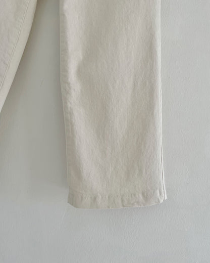 🌿 No.307 Cotton Wide Straight Pants
