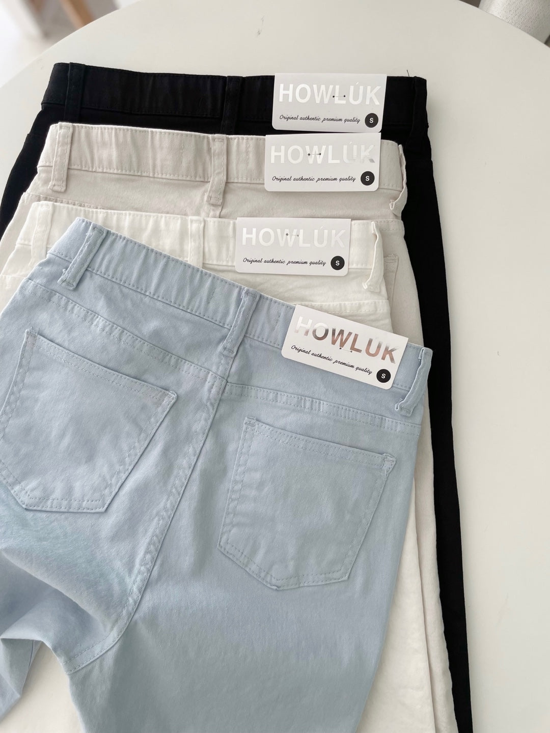 🌿 NO.301 Cotton Straight Pants (Relaxed Straight Fit)