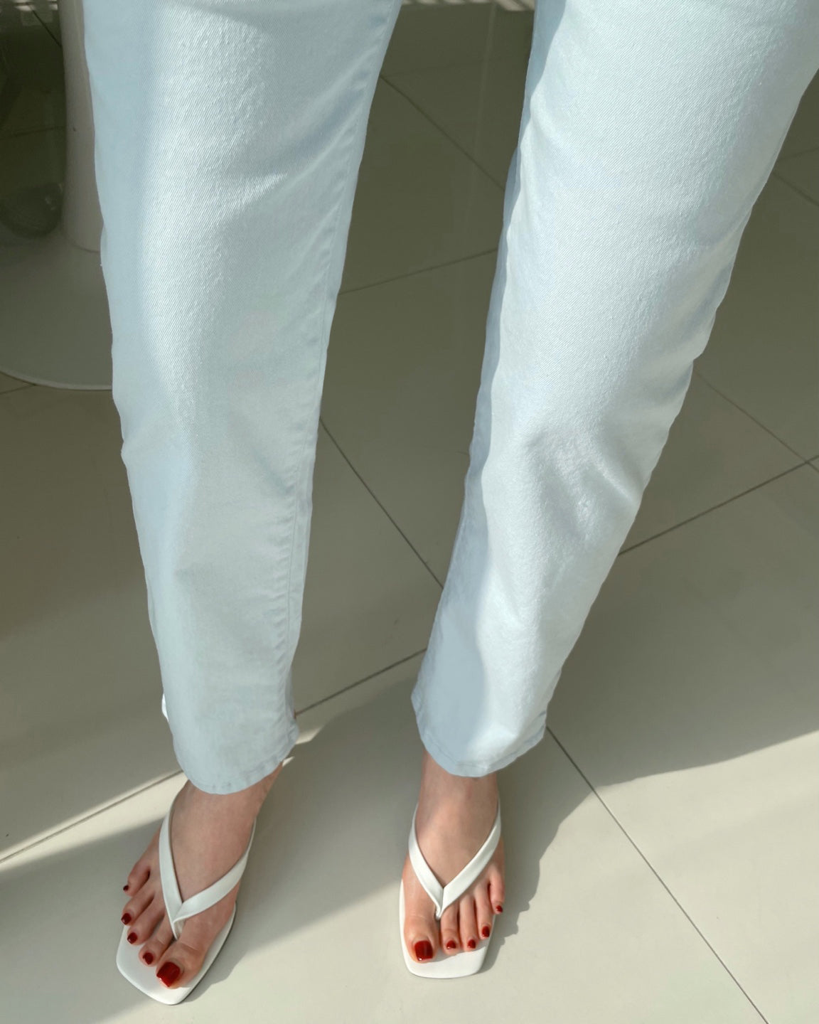 🌿 NO.301 Cotton Straight Pants (Relaxed Straight Fit)