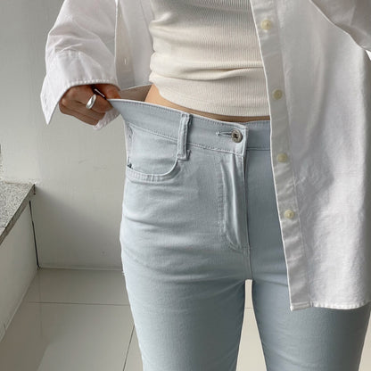 🌿 NO.301 Cotton Straight Pants (Relaxed Straight Fit)