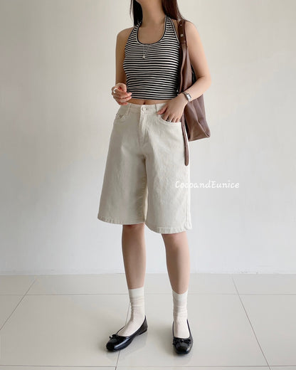 🌿 No.311 Relaxed Bermuda Shorts