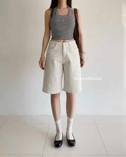 🌿 No.311 Relaxed Bermuda Shorts