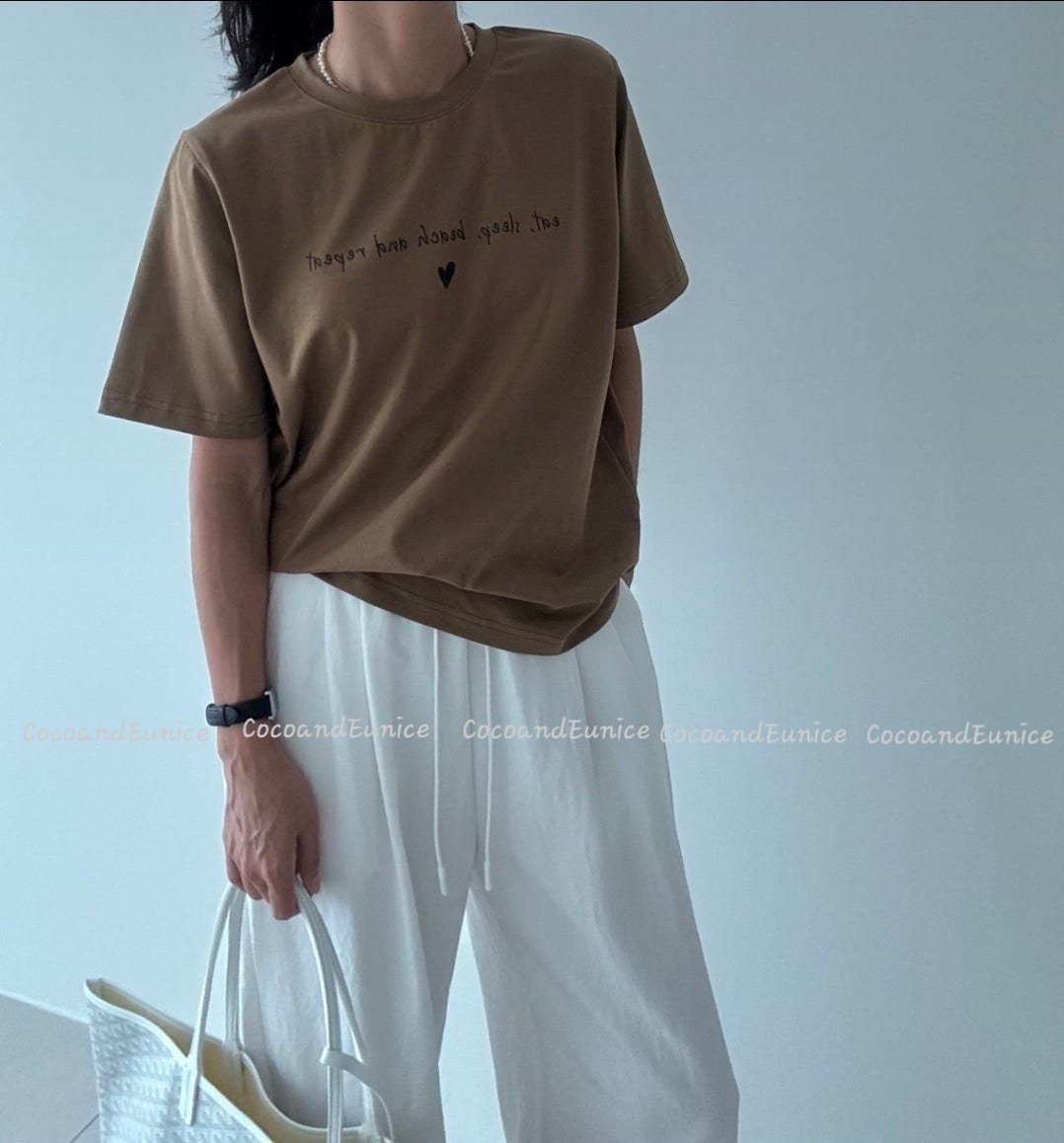 ✨️NEW ARRIVAL✨️ 🌿Mini Heart Cotton Tee