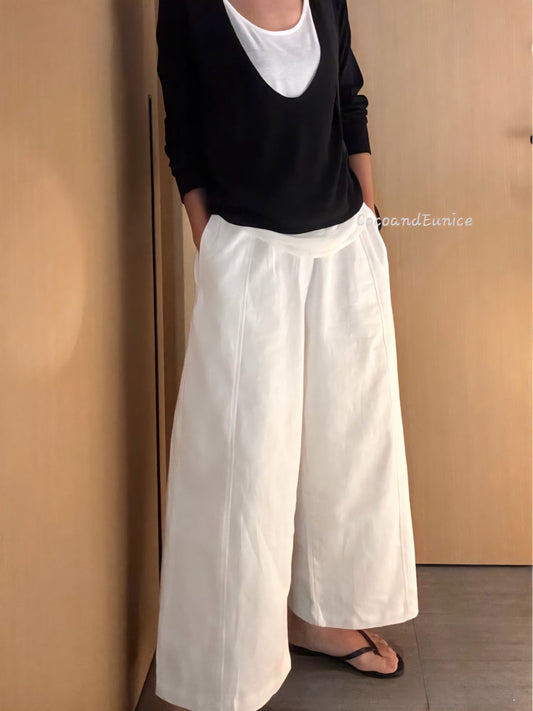 ✨️NEW ARRIVAL✨️ 🌿With Banding Wide Pants