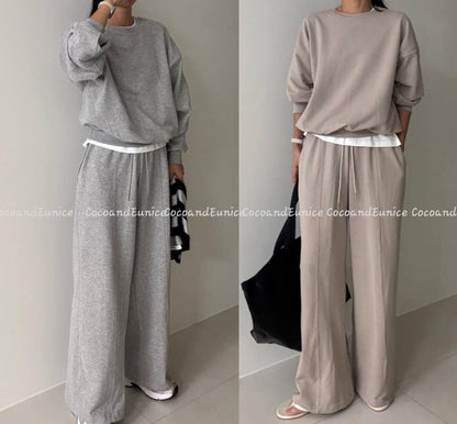 🌿Soft French Terry Milk-Cut Set [Premium Brand Production]