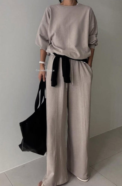 🌿Soft French Terry Milk-Cut Set [Premium Brand Production]