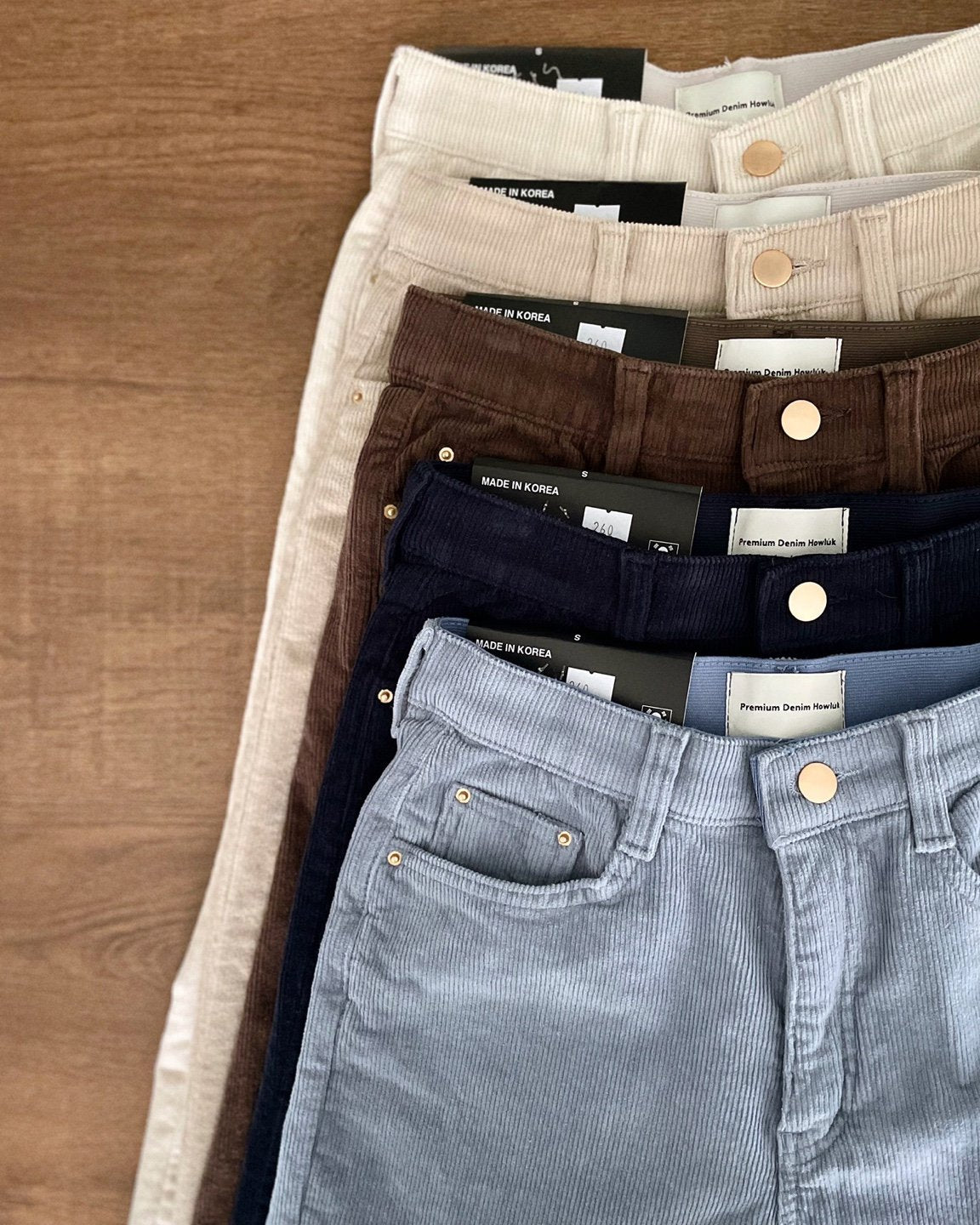 ❄️No.260 Premium 11-Wale Corduroy Stretch Wide Pants(🤫Hidden Banding)