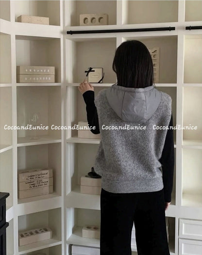 ‼️Must-Have Item❄️NEW WINTER COLLECTION❄️[Teddy Padded Hooded Vest]