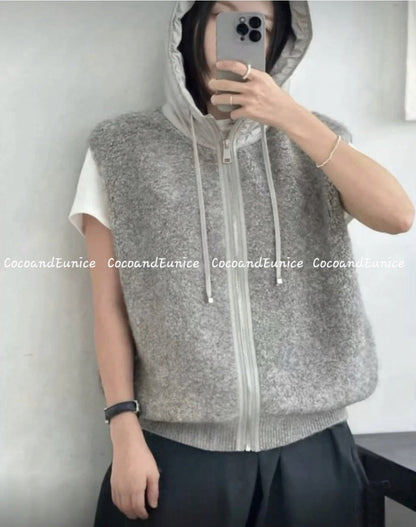 ‼️Must-Have Item❄️NEW WINTER COLLECTION❄️[Teddy Padded Hooded Vest]
