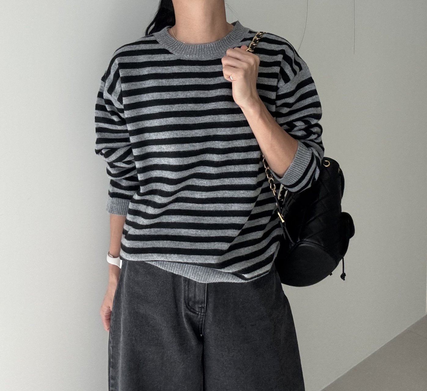 🌿 Daniel Recycled Yarn Stripe Knit