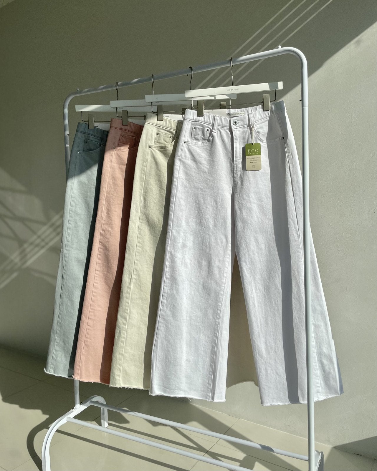 🌿No.304 Eco-Friendly Premium Cotton Wide Pants