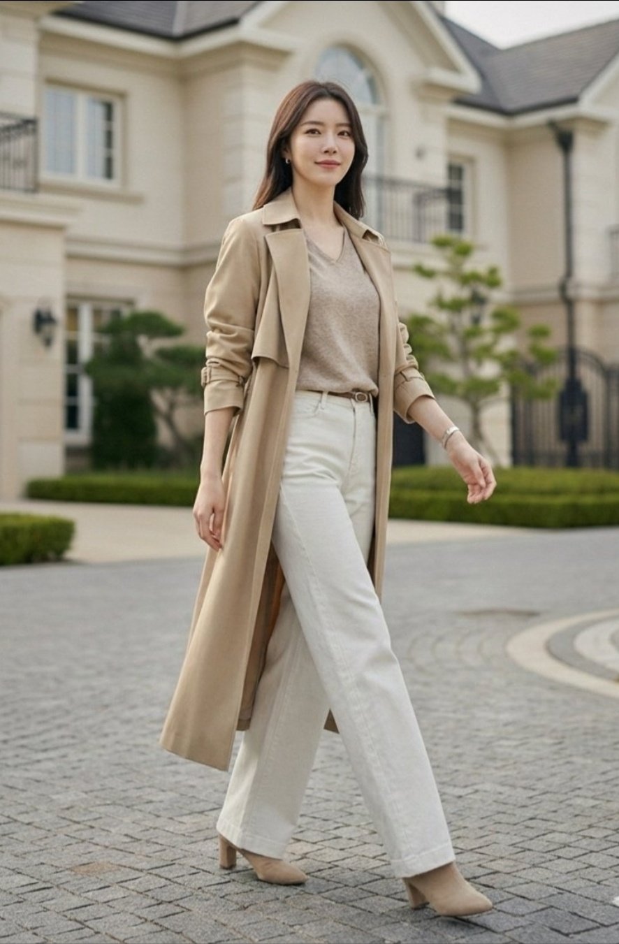 🌿 No.307 Cotton Wide Straight Pants