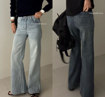 🌿 26SS Semi Bootcut Jeans