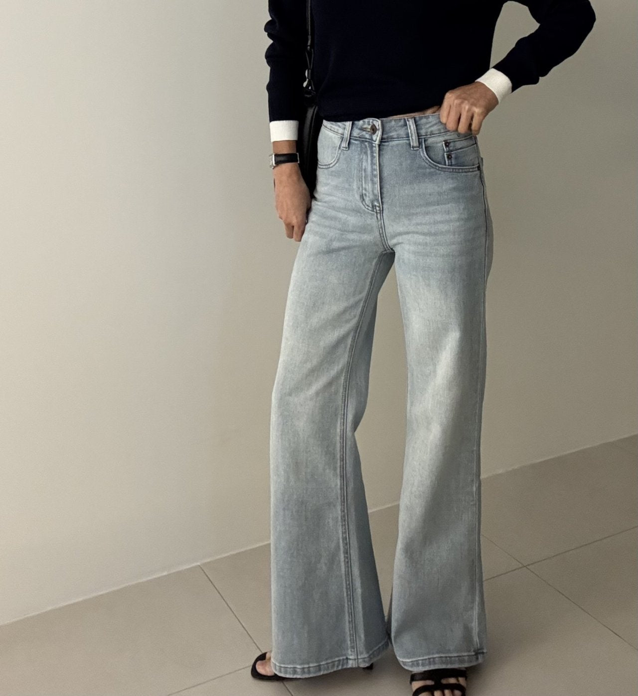 🌿 26SS Semi Bootcut Jeans