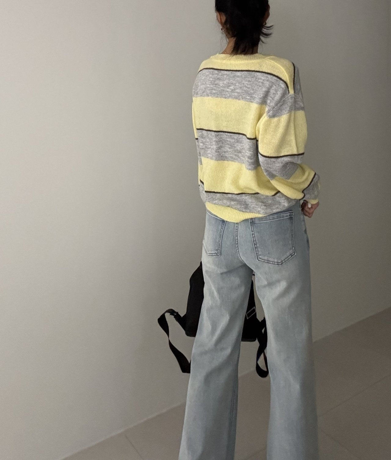 🌿 26SS Semi Bootcut Jeans