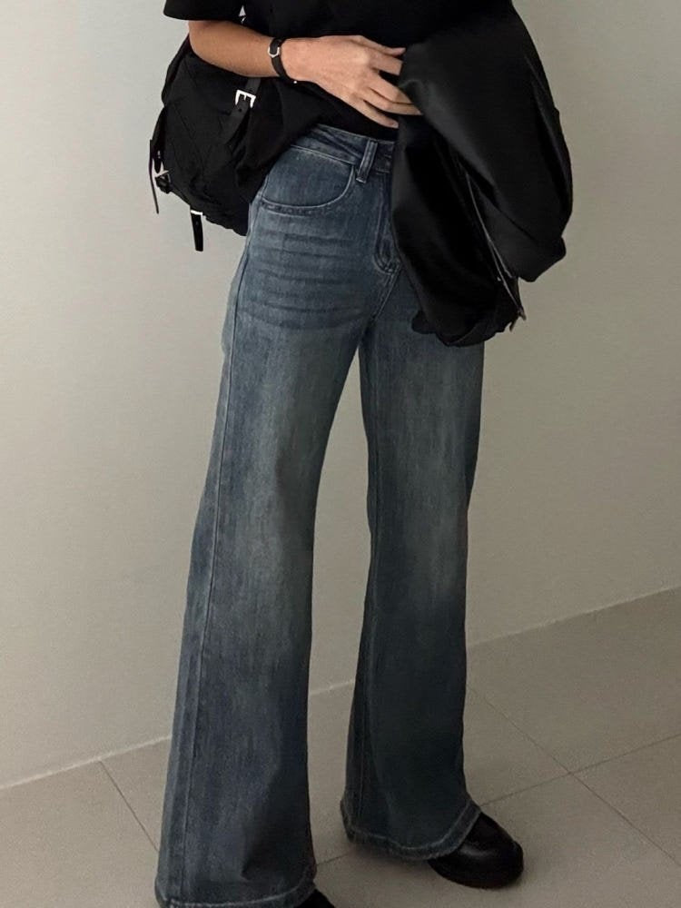 🌿 26SS Semi Bootcut Jeans