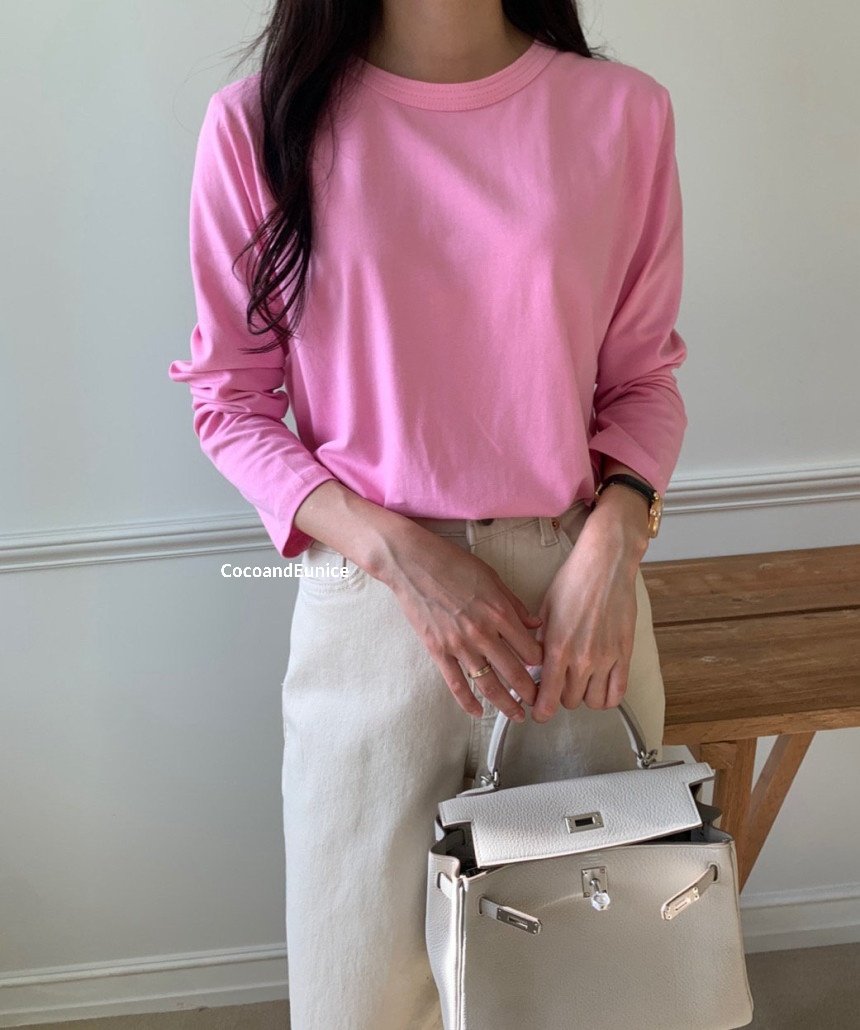 🌿 Multi-Stitch Long Sleeve Tee