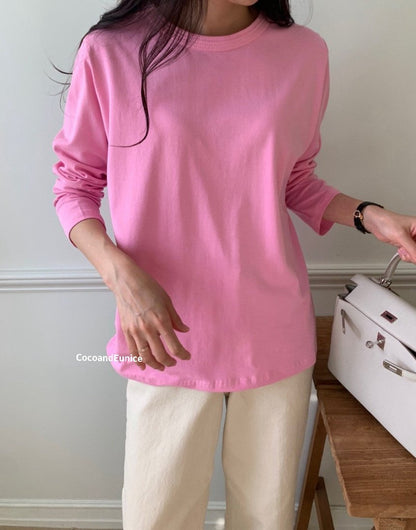 🌿 Multi-Stitch Long Sleeve Tee