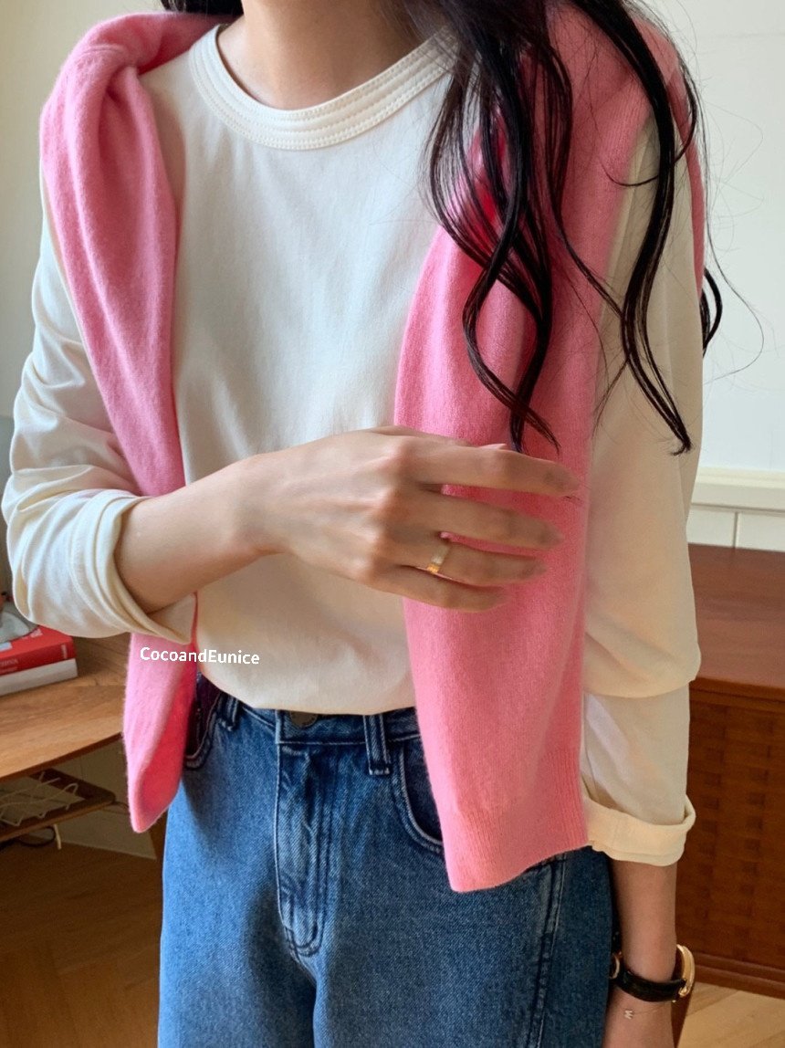 🌿 Multi-Stitch Long Sleeve Tee