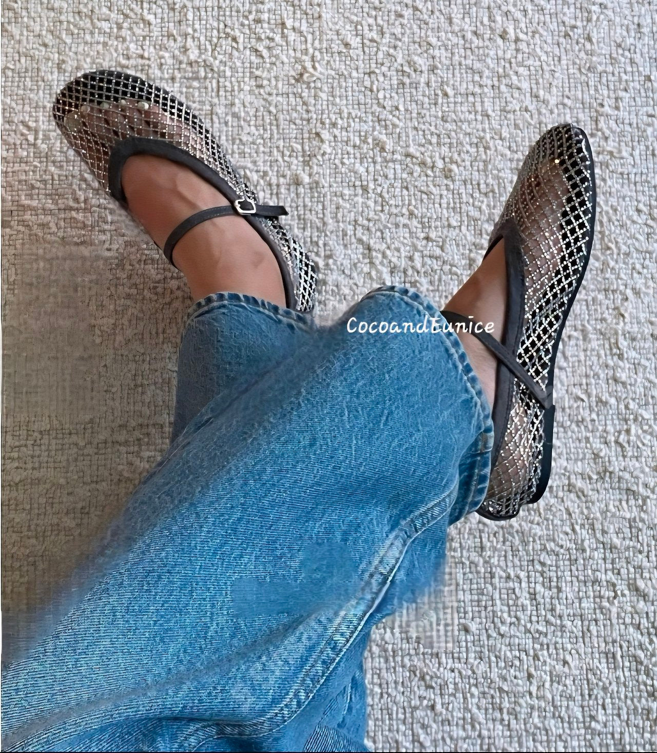 ✨ Must-Have Summer Flat ✨ 💎Beaded Mesh Flats💎