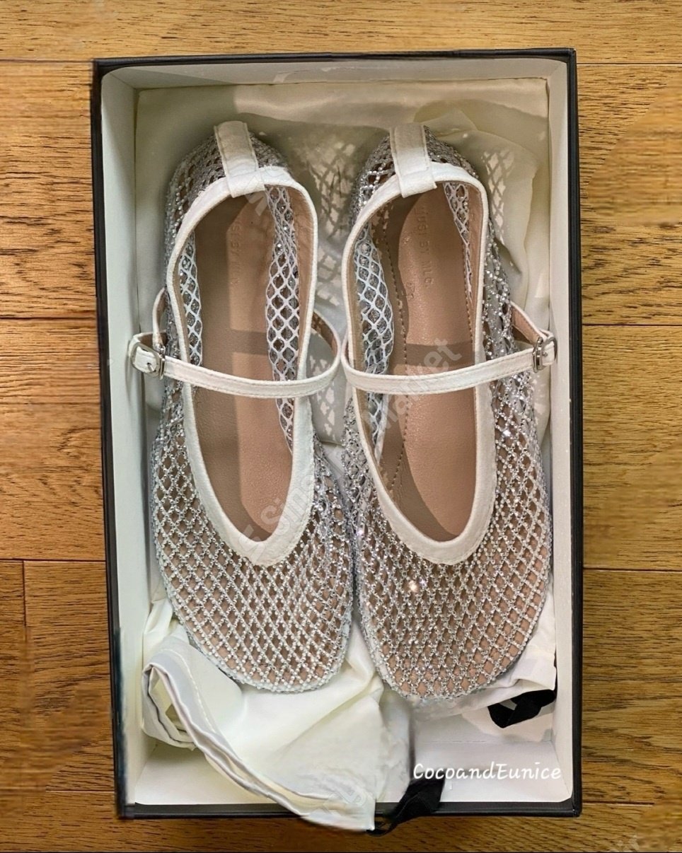 ✨ Must-Have Summer Flat ✨ 💎Beaded Mesh Flats💎