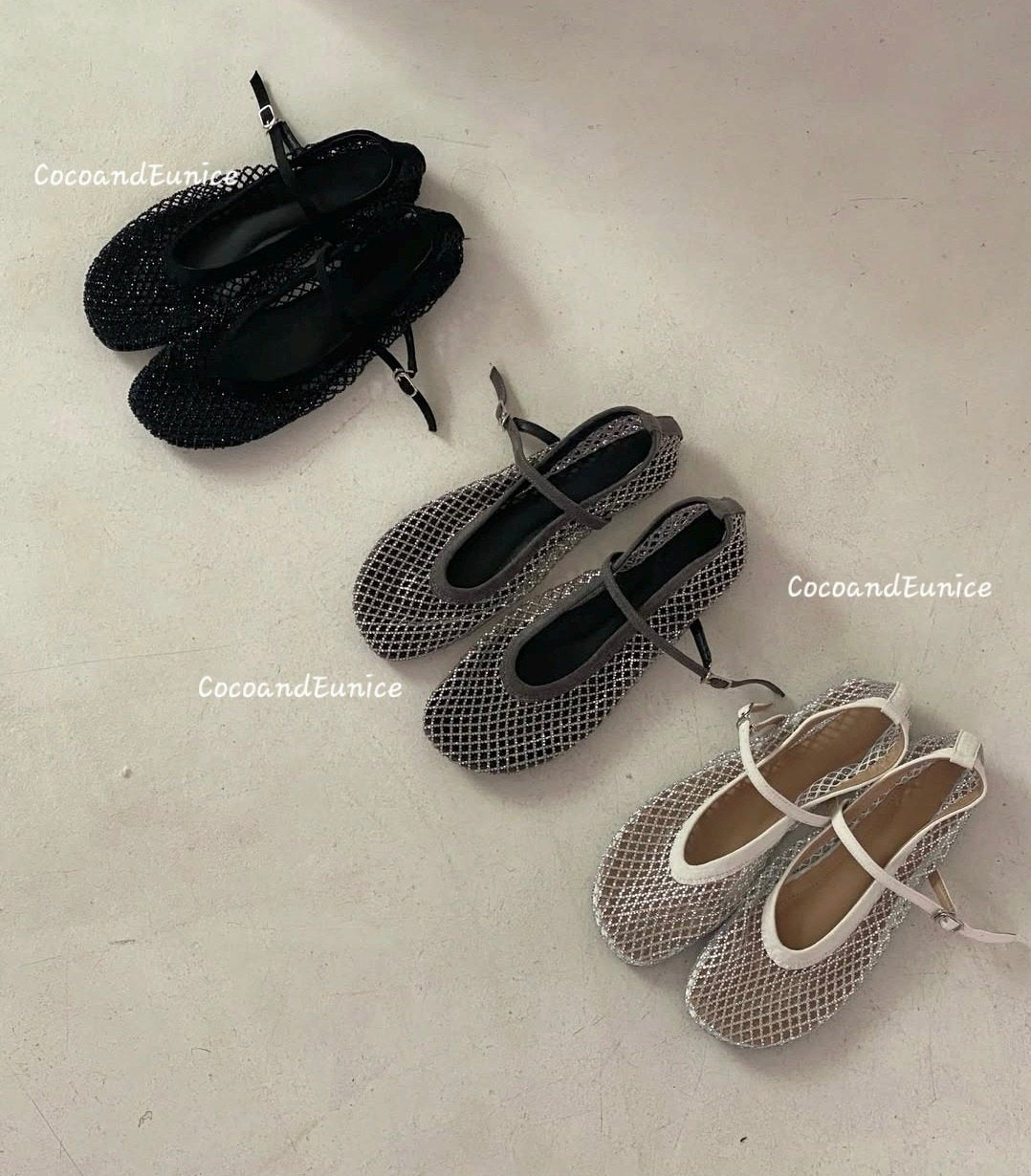 ✨ Must-Have Summer Flat ✨ 💎Beaded Mesh Flats💎