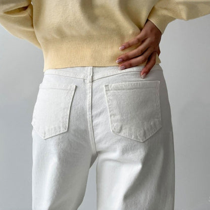 Washed Tapered Jean
