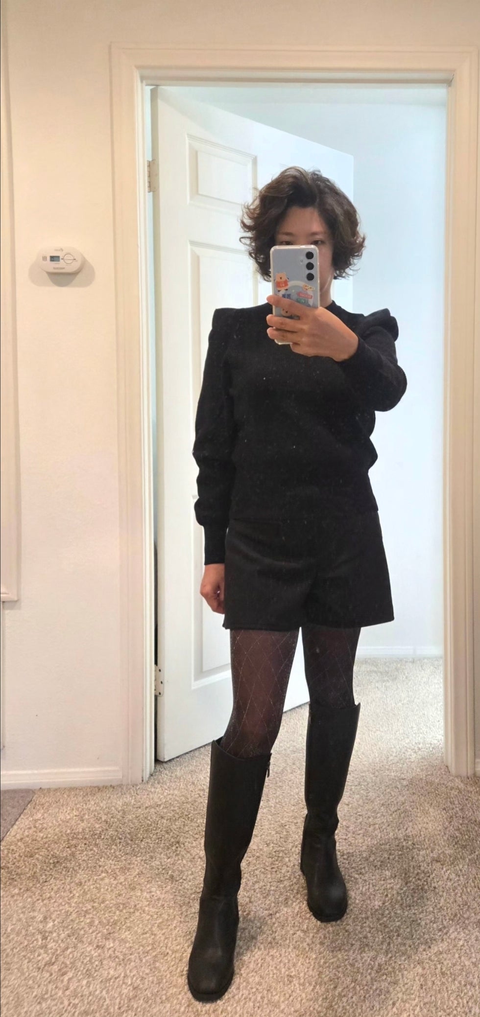 🌿Elegant shoulder up knit