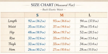 🌿 Double-Stitch Straight Pants