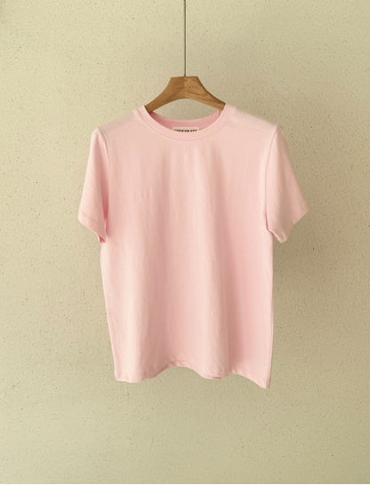🎀 Real Cotton Span Tee ✨ Must-Have Essential!