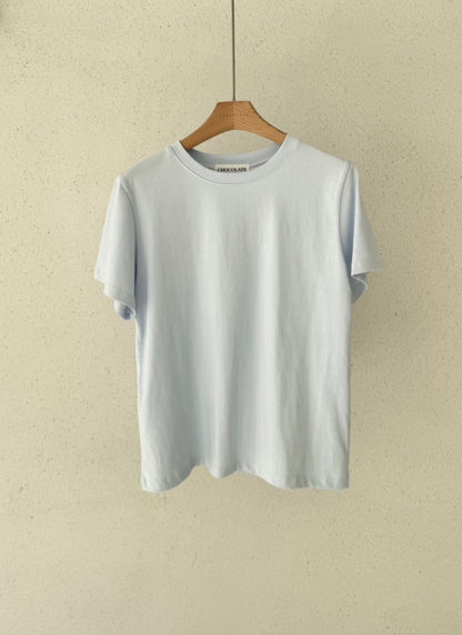 🎀 Real Cotton Span Tee ✨ Must-Have Essential!