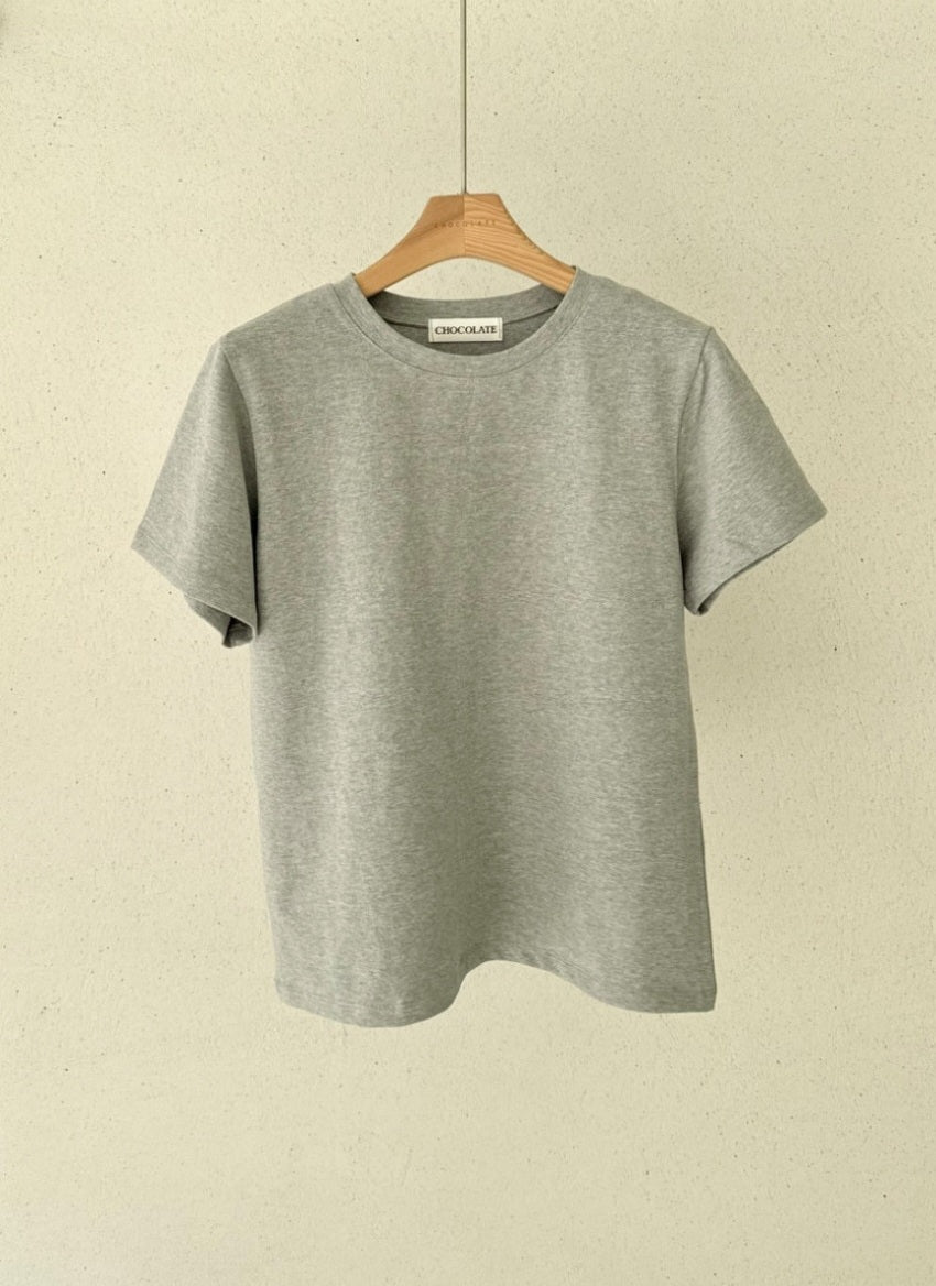🎀 Real Cotton Span Tee ✨ Must-Have Essential!