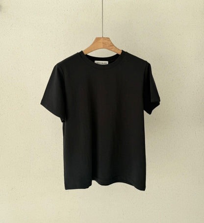 🎀 Real Cotton Span Tee ✨ Must-Have Essential!