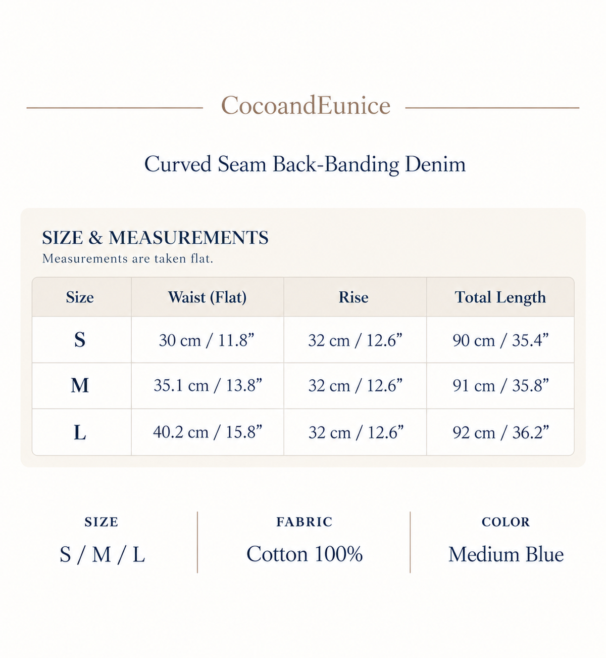 ❣️NEW|Curved Seam Back-Banding Denim Jeans-Made in KOREA